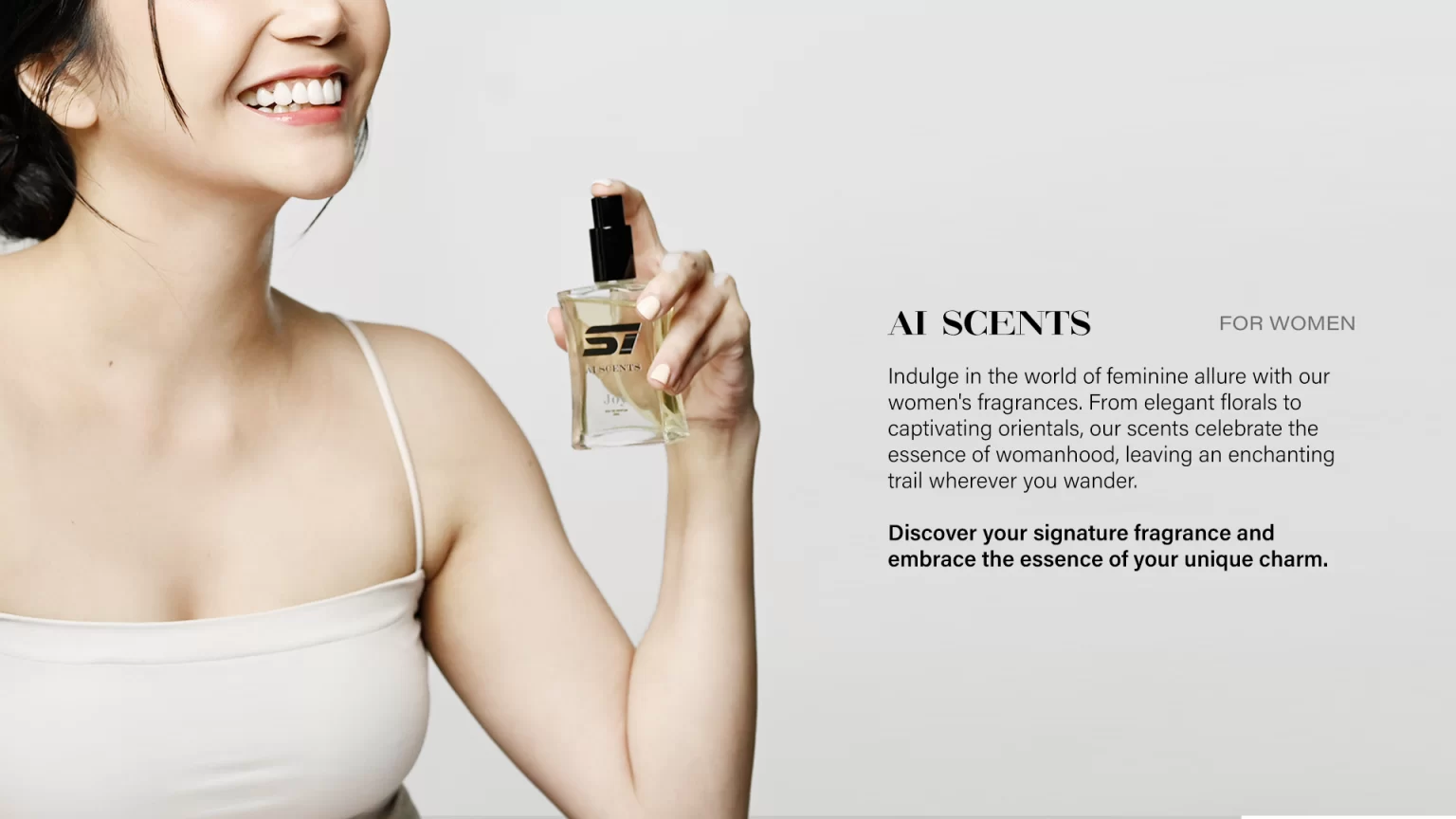 Ai Scents women's fragrance visual