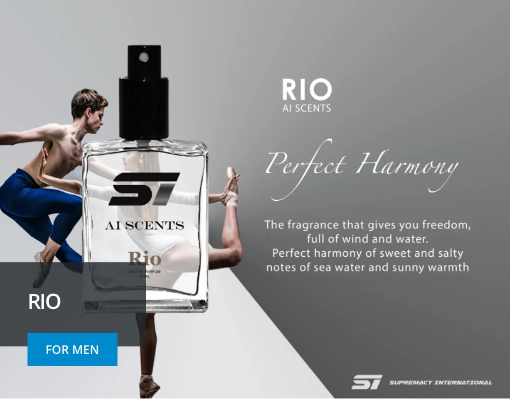 Ai Scents Rio fragrance visual for men