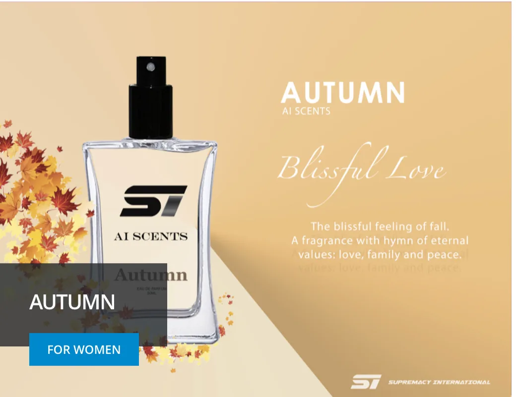 Ai Scents Autumn fragrance visual for women