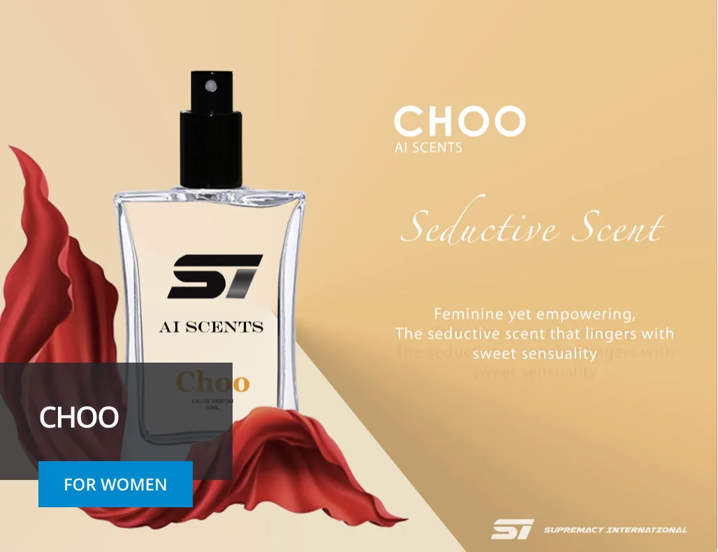 Ai Scents Choo fragrance visual for women
