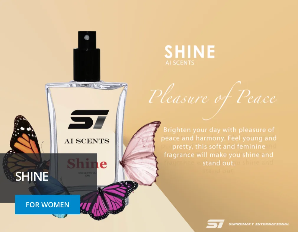 Ai Scents Shine fragrance visual for women
